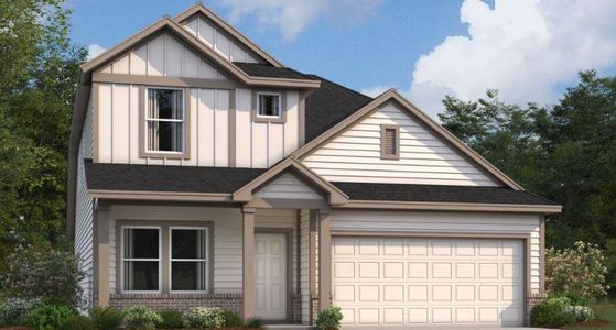 New construction Single-Family house 11921 Dillon Falls Dr, Austin, TX 78747 plan Falcon - Smart Series - image