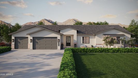 New construction Single-Family house 28512 N Saddle Tramp Wy, Queen Creek, AZ 85144 - image