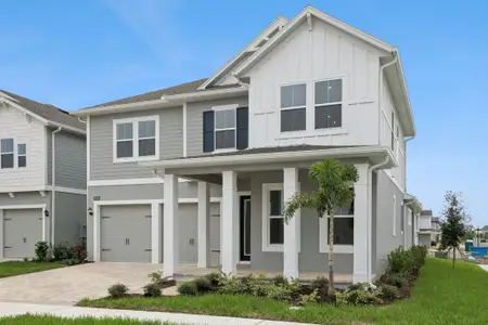 New construction Single-Family house 17434 Honeybell Tangelo Ct, Winter Garden, FL 34787 plan Eliot - image