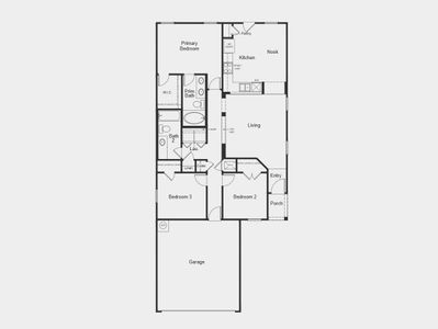New construction Single-Family house 19210 Brighton Falls Dr, Hockley, TX 77447 plan 1243 Modeled - image