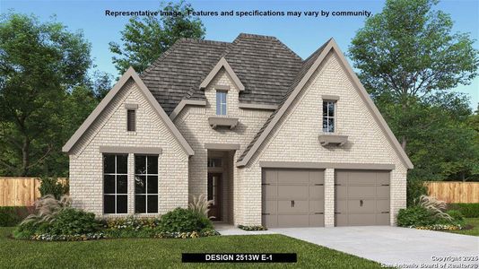 New construction Single-Family house 2923 Eagle Rise, San Antonio, TX 78245 plan 2513W - image