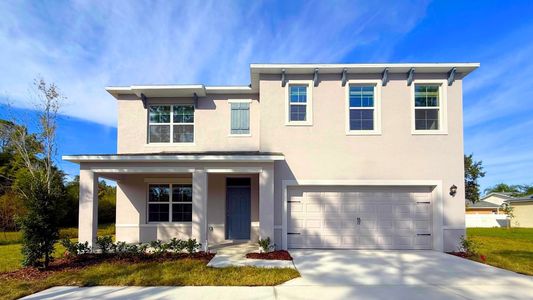 New construction Single-Family house 2274 Lake Preserve Cir, New Smyrna Beach, FL 32168 plan Hayden - image