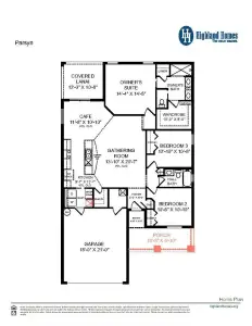 New construction Single-Family house 254 Blossoming Lily Ave, Ruskin, FL 33570 plan Parsyn - image