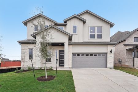 New construction Single-Family house 2147 Sarabanda St, Round Rock, TX 78681 plan Navarro - image