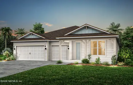 New construction Single-Family house 4896 Shell Creek Trl, Jacksonville, FL 32226 plan Easley - image
