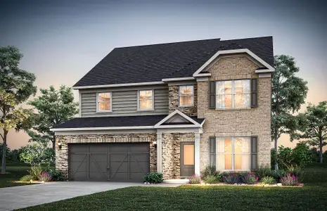 New construction Single-Family house 2151 Ewing Chapel Rd, Dacula, GA 30019 plan Continental - image