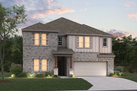 New construction Single-Family house 5100 Edge Wy, Argyle, TX 76226 plan Marquette - 40' Smart Series - image