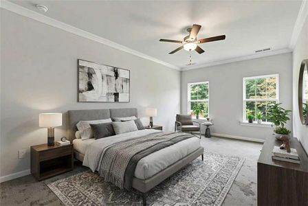 New construction Single-Family house 321 Shoals Trl, Dallas, GA 30132 plan Sierra - image 9