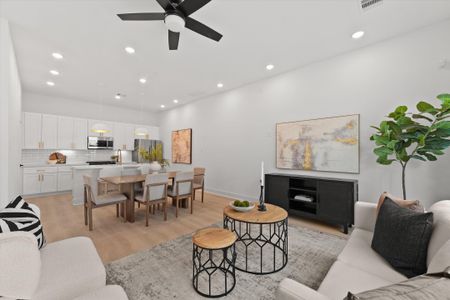 New construction Single-Family house 9101 Bauman Rd, Houston, TX 77022 plan 1616 - image 15