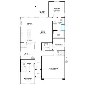 New construction Single-Family house 12557 Luxton Ln, Avondale, AZ 85323 plan Lantana Phase 5a - image 17
