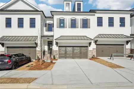 New construction Townhouse house 4302 Burton Bend Wy, Unit 152, Buford, GA 30518 plan The Stockton - image