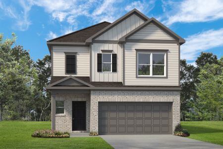 New construction Single-Family house 360 Stone Placa Trl, Brookshire, TX 77423 plan The Brambling - image