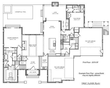 1st Floor Layout