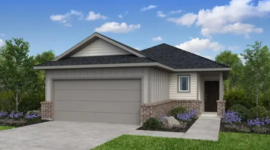New construction Single-Family house 22154 Frontier Hollow Ln, Hockley, TX 77447 plan Burton - image