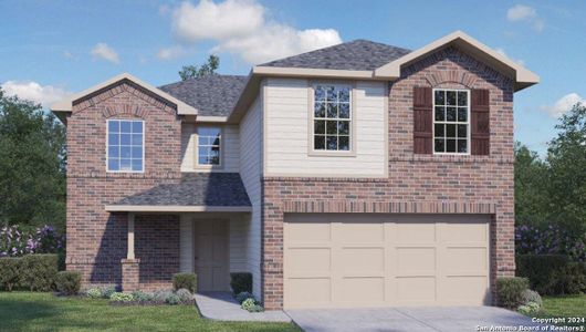 New construction Single-Family house 5022 Even Par, San Antonio, TX 78261 The Bowen- photo 1 1