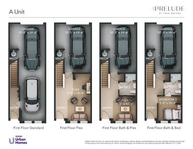 New construction Townhouse house 888 S Valentia St, Unit 11-102, Denver, CO 80247 A Plan- photo 4 4