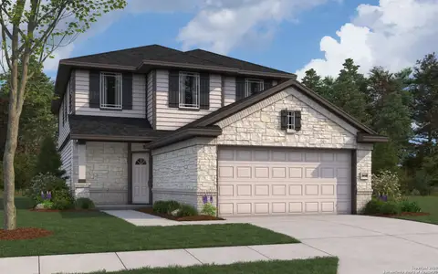 New construction Single-Family house 8509 Merlin Cv, San Antonio, TX 78222 plan Mansfield - image