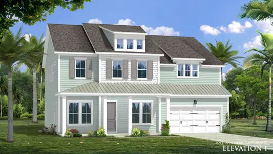 New construction Single-Family house 213 Rebel Kat Ct, James Island, SC 29412 plan Stonehaven  II - image