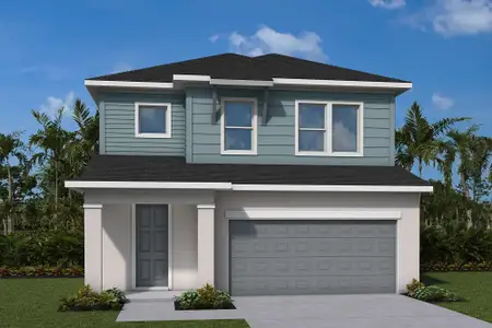 New construction Single-Family house 28778 Orange Berry Dr, Wesley Chapel, FL 33543 plan The Nassau - image