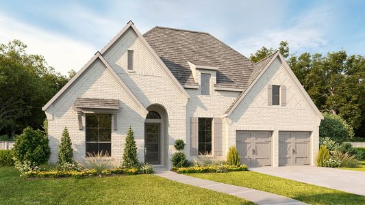 New construction Single-Family house 1937 Roundtree Cir W, Aledo, TX 76008 plan 523A - image