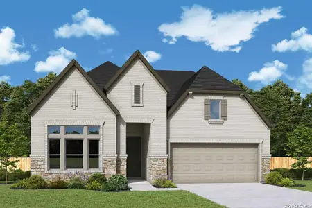 New construction Single-Family house 27416 Lovat Wy, Boerne, TX 78006 plan The Violet - image