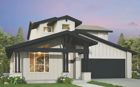 New construction Single-Family house 8709 Peafowl St, Austin, TX 78744 plan Ellis - image
