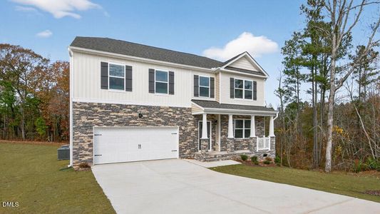 New construction Single-Family house 212 Calebs Corner Pl, Spring Lake, NC 28390 plan COLUMBIA - image
