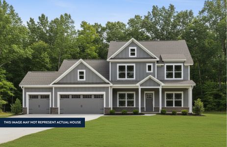 New construction Single-Family house 327 Weslyn Dr, Social Circle, GA 30025 plan (GA) Brooks A 3 Front Entry - image