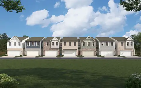 New construction Townhouse house 3410 Lake Carlton Rd, Loganville, GA 30052 plan The Kirkwood - image