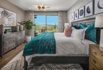 Wickenburg Valletta Model Home Primary Bed - 4 of 6