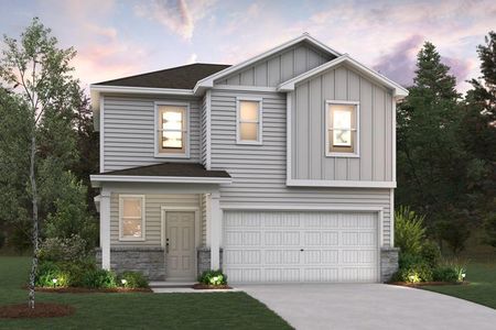 New construction Single-Family house 128 Two Bits Ln, Elgin, TX 78621 Lexington- photo 0