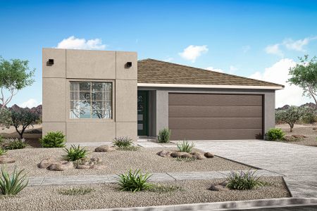 New construction Single-Family house San Tan Valley, AZ 85140 plan Sepia - image