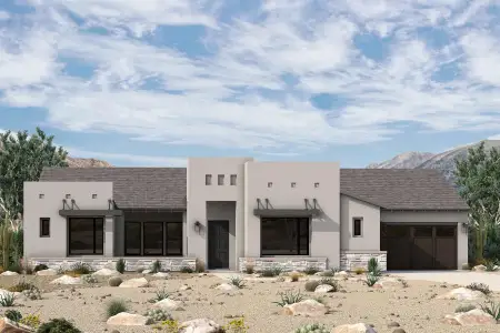 New construction Single-Family house 12839 E Ironwood Dr, Scottsdale, AZ 85262 plan The Cahava - image
