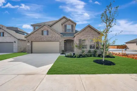 New construction Single-Family house 3304 Majesty Ln, Denton, TX 76208 plan Barbosa - 40' Smart Series - image