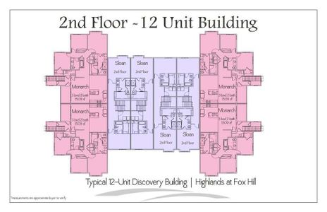 Floor Plate 12 Unit - Upper Level