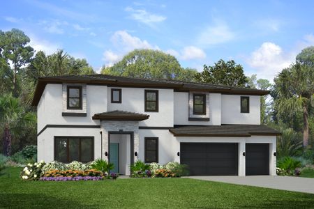 New construction Single-Family house 3901 Sonoma Blvd, Kissimmee, FL 34741 plan Seacoast II - image