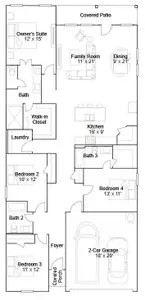 New construction Single-Family house 16882 Buckwood Trl, Splendora, TX 77327 - image