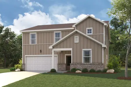 New construction Single-Family house 80 Whispering Oak Wy, Dallas, GA 30132 plan Jordan - image