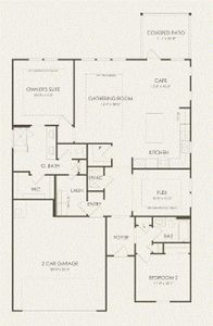 Pulte Homes, Prosperity floor plan