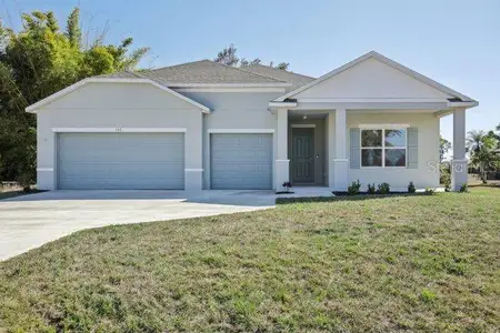 New construction Single-Family house 2116 Rio De Janeiro Ave, Punta Gorda, FL 33983 plan The Melody - image