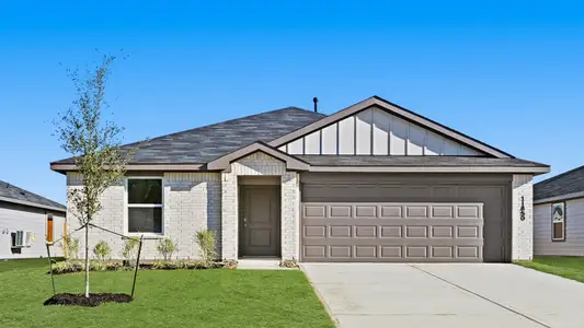 New construction Single-Family house 12440 Lexington Heights Dr, Willis, TX 77318 plan Baylor - image