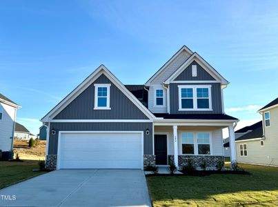 New construction Single-Family house 604 Spellbrook Road, Zebulon, NC 27597 - photo 0