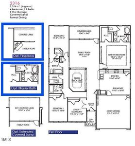 2316 Floorplan - lot 94