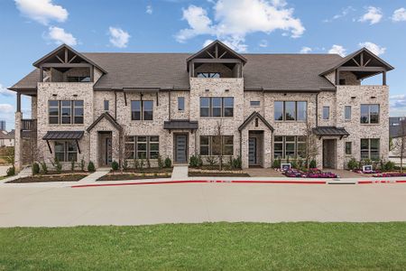 New construction Townhouse house 4815 Fuller Dr, Irving, TX 75038 plan The Julien - image