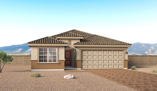New construction Single-Family house 735 W Calle Manolete, Sahuarita, AZ 85629 plan Gaven - H35G - image