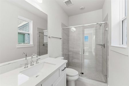 New construction Single-Family house 18719 Valencia Tangelo St, Manvel, TX 77578 plan Lockhart - image 9