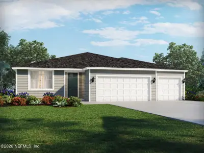 New construction Single-Family house 3030 Harden Dr, Jacksonville, FL 32218 plan Jasmine - image