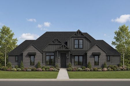 New construction Single-Family house 3060 Carpenter Mountain Dr, Waxahachie, TX 75165 plan Woodhaven - image