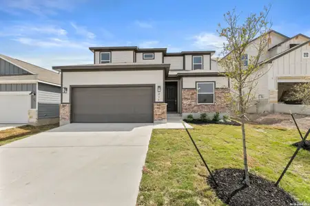 New construction Single-Family house 15571 Salmon Spg, San Antonio, TX 78253 plan Alto - image