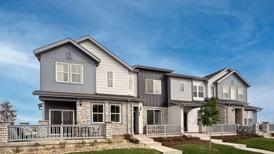 New construction Townhouse house 1989 S Haleyville Wy, Aurora, CO 80018 Plan 307- photo 0 0